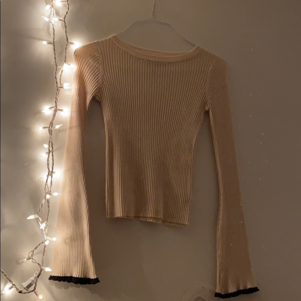 Aeropostale Bell Sleeve white shirt